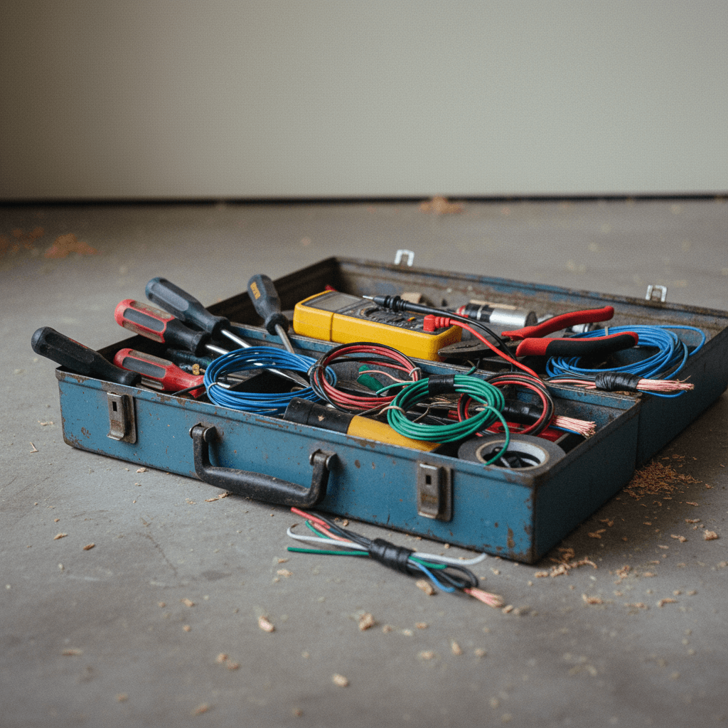 Elektriker Werkzeugkoffer