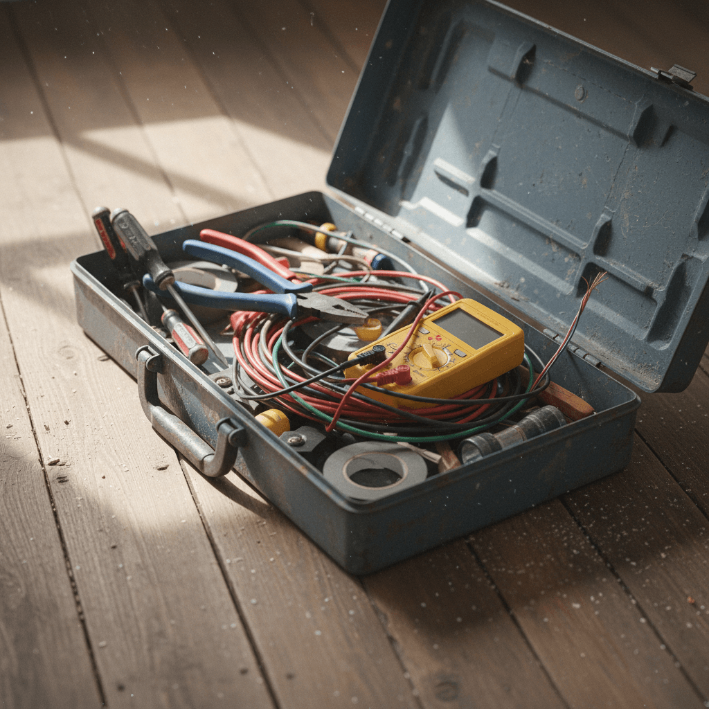 Elektriker Werkzeugkoffer